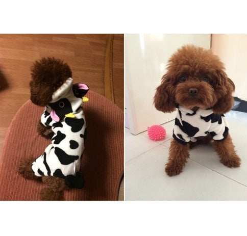Costume Cow For Cat Dog