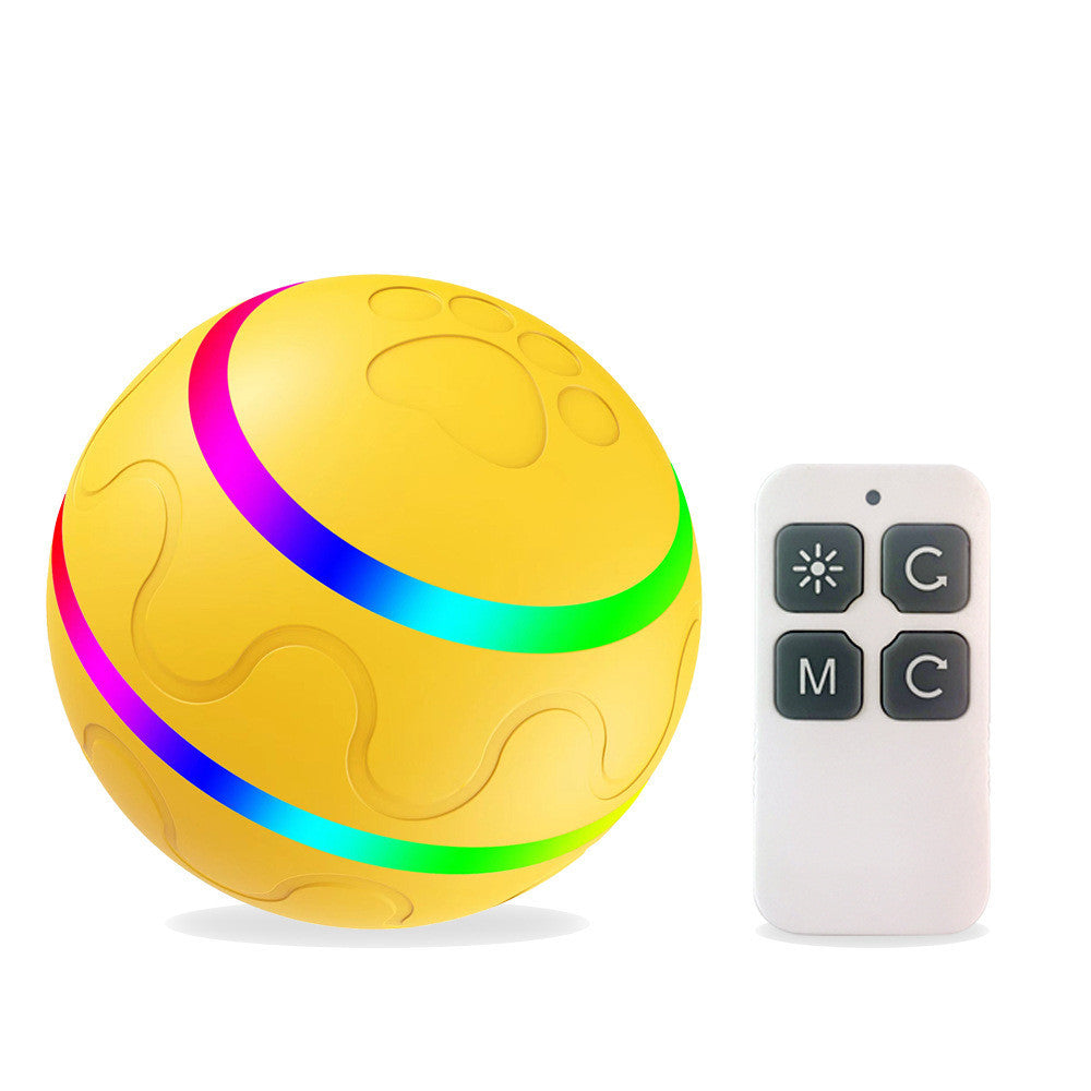 Cat Toy Intelligent Ball USB Cat Toys Self Rotating Ball