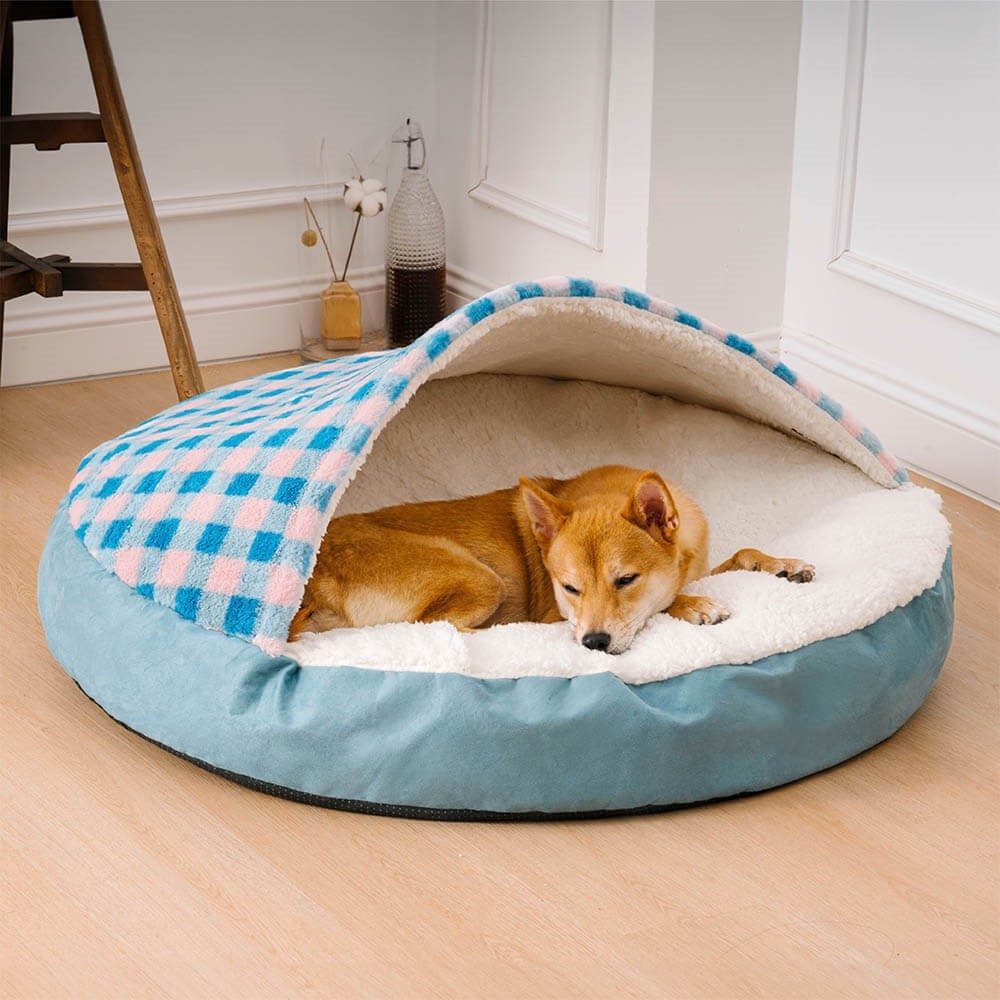 Plush Dog Nest Cat Bed Plush Dog