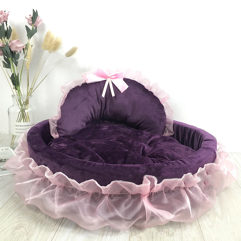 Dog Cat Bed Princess Fantasy