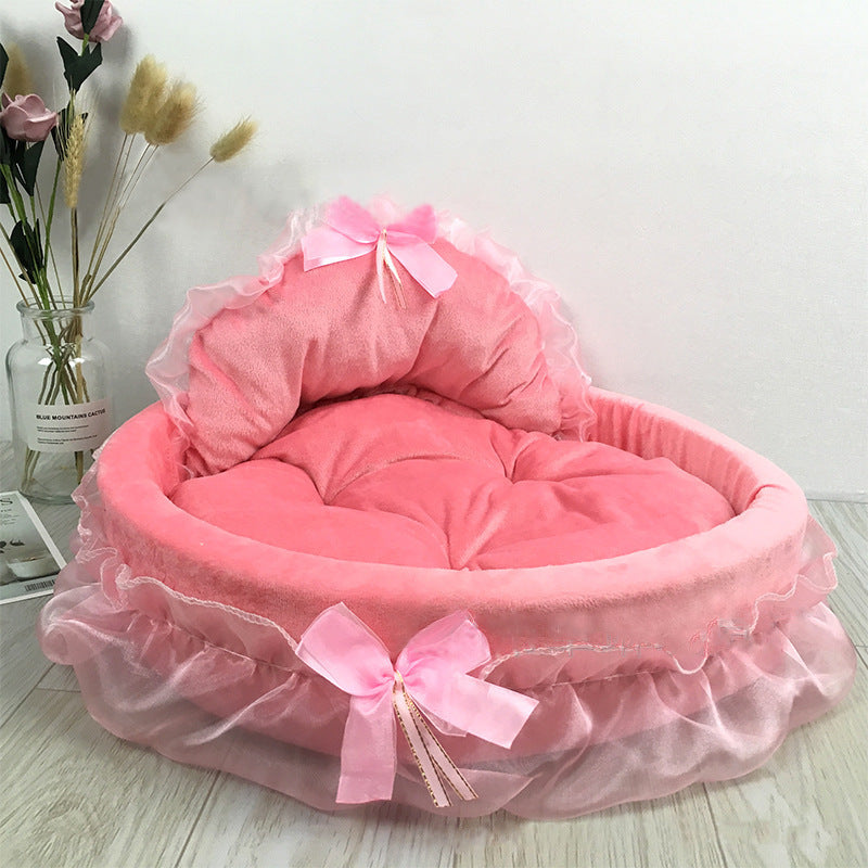 Dog Cat Bed Princess Fantasy