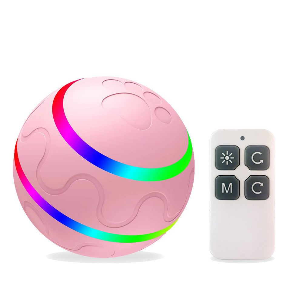 Cat Toy Intelligent Ball USB Cat Toys Self Rotating Ball